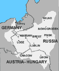 outline of Poland